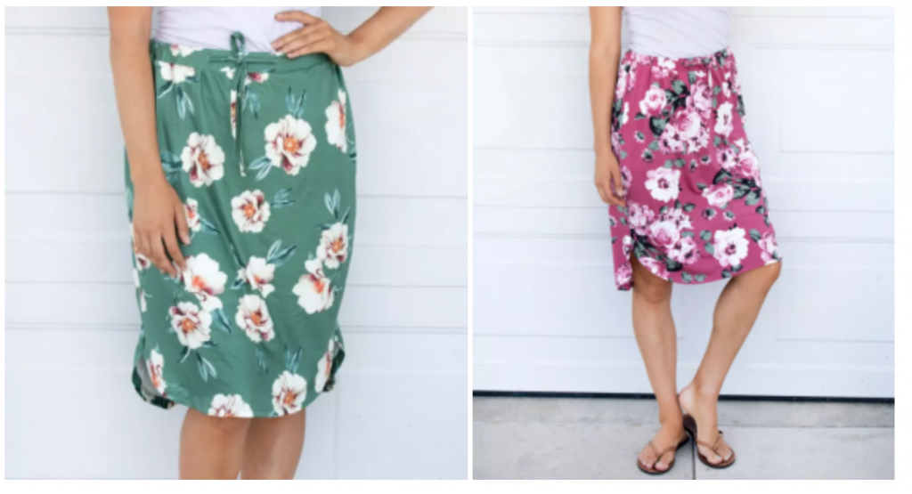 Floral Weekend Skirt Just $12.99! (Reg. $38.99)