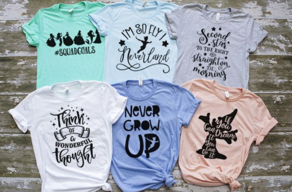 Neverland Disney Tees Just $13.99! Youth & Adult Sizes!
