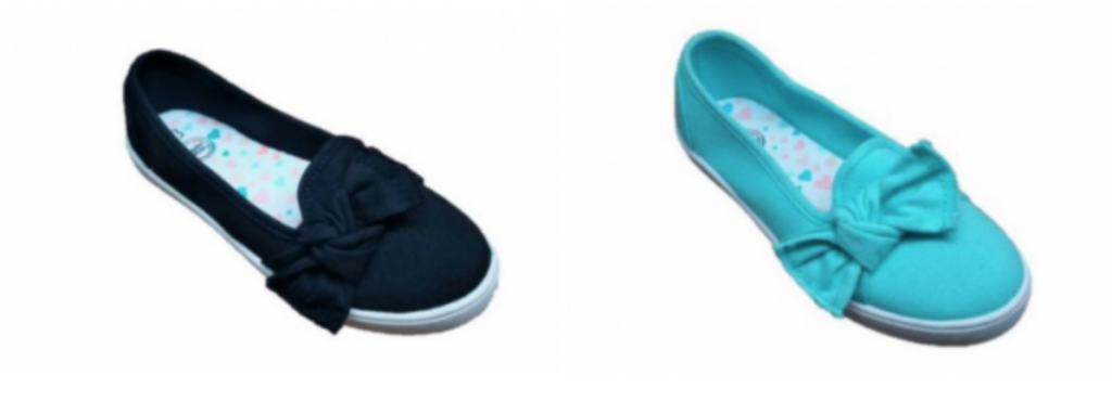 Wonder Nation Girls’ Casual Bow Flat Just $4.00!