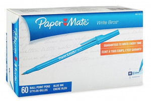 Paper Mate Write Bros Ballpoint Pens 60-Count Just $5.99 As Add-On Item!