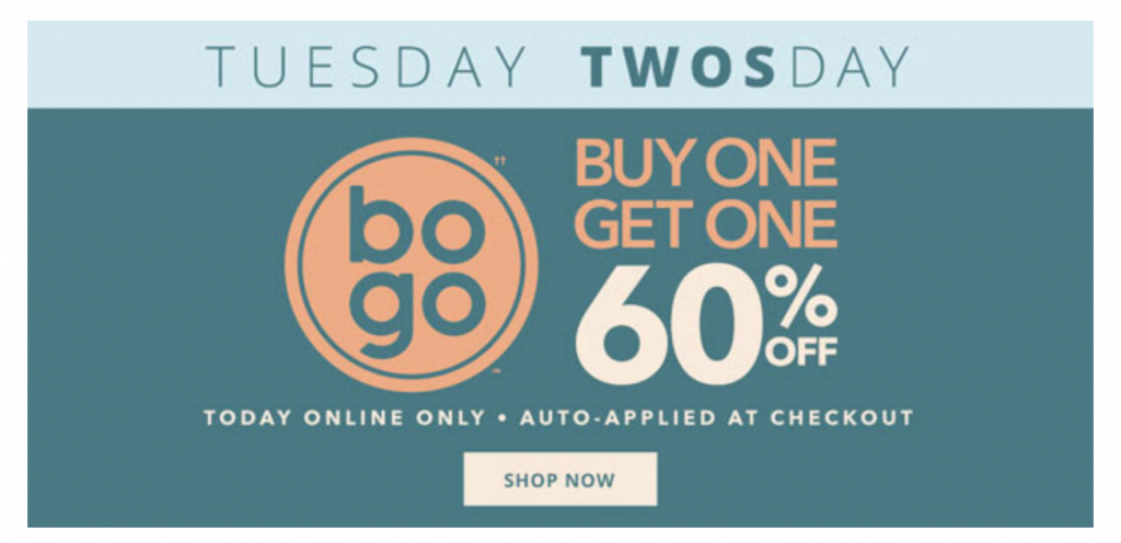 Payless: BOGO 60% Off Everything Today Only!