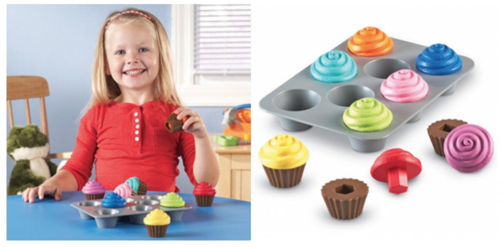 Learning Resources Smart Snacks Shape Sorting Cupcakes $13.29!