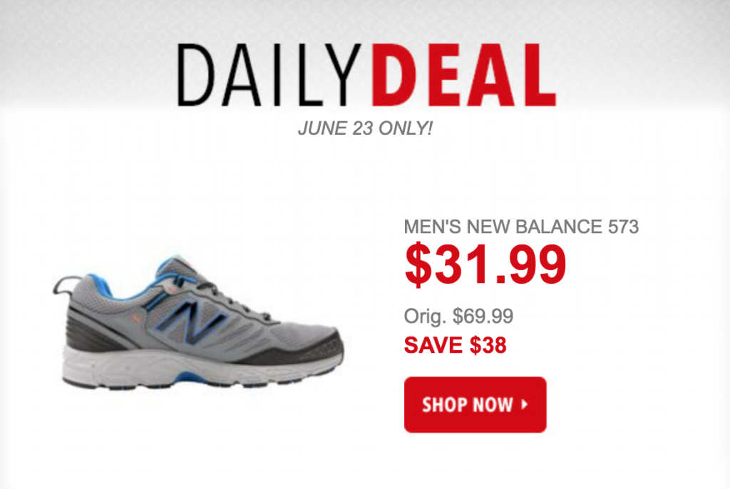 Men’s New Balance 573 Shoes Just $31.99 Today Only! (Reg. $69.99)