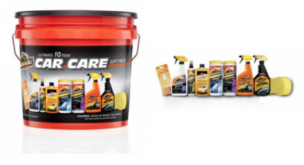 Armor All Ultimate 10-Item Car Care Gift Pack Bucket Just $19.98!