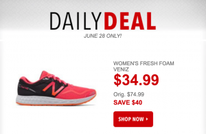 New Balance Women’s Fresh Foam Running Shoes Just $34.99 Today Only! (Reg. $74.99)