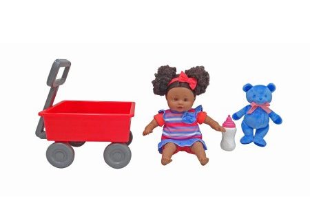 My Sweet Love 13″ Baby Doll with Wagon Only $5.99!