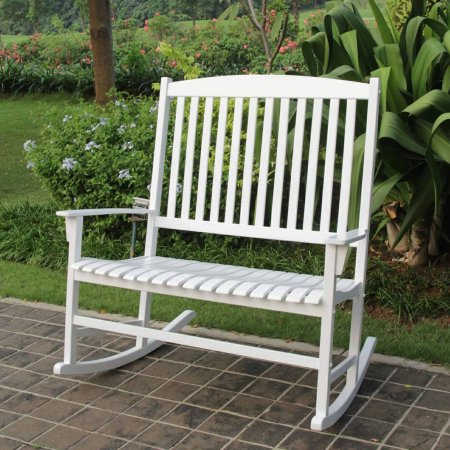Mainstays Outdoor 2-Person Double Rocking Chair—$99.00!