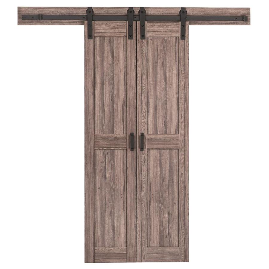 Solid Core Barn Interior Door with Hardware Only $199.00 at Lowe’s!