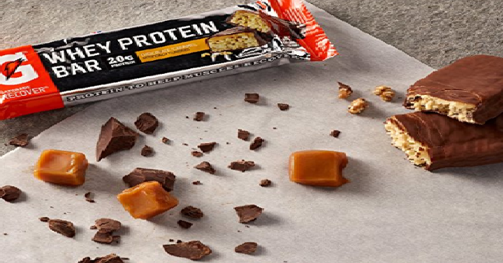 Gatorade Whey Protein Recover Bars (18 Count) Only $12.22 Shipped!