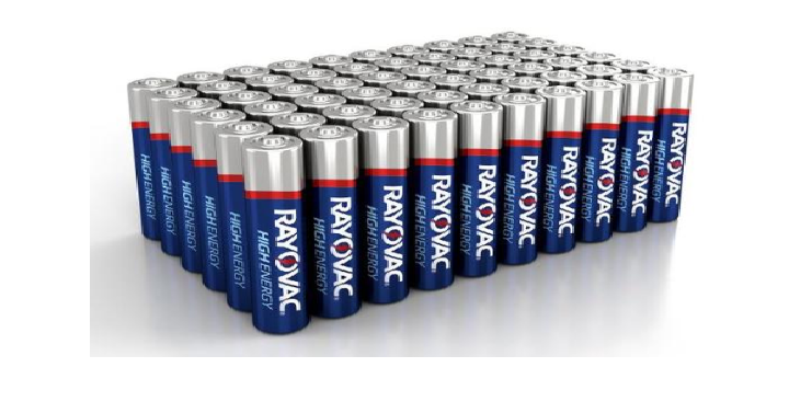 Rayovac 60-Pack AA or AAA Alkaline Batteries Only $10.97! (Reg. $21.97)