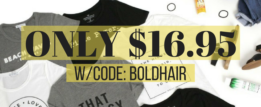 Cents of Style Bold & Full Wednesday! Fun Bold Hair Themed Tees – Just $16.95! FREE SHIPPING!