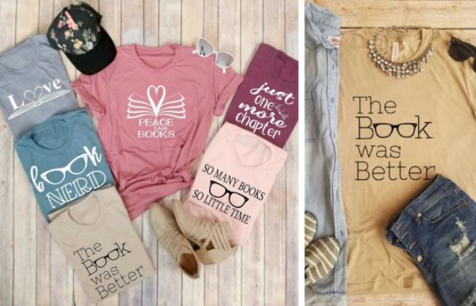 Book Lover Tees – Only $11.99!