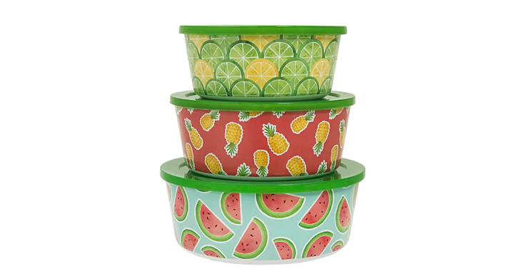 Kohl’s 30% Off! Earn Kohl’s Cash! Stack Codes! FREE Shipping! Celebrate Summer Together 3-pc. Fruit Stacking Container Set – Just $6.99!