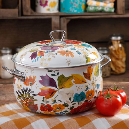 The Pioneer Woman 4 Quart Timeless Floral Casserole with Lid Only $16.72!