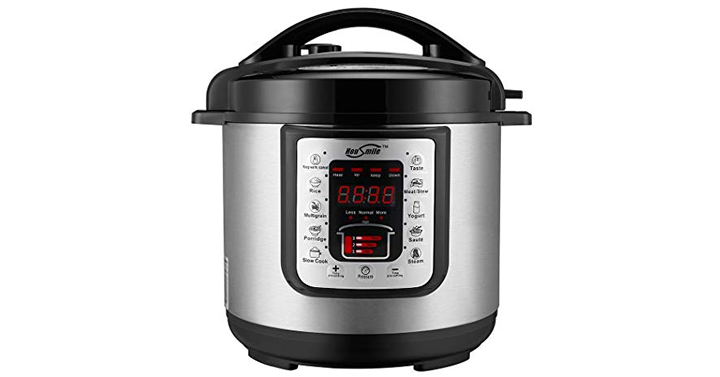 6 Qt 8-in-1 Multi-Use Programmable Electric Pressure Cooker – Just $66.99!