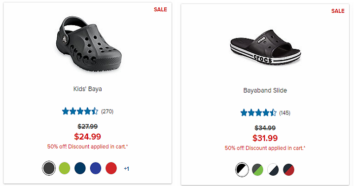 Crocs Flash Sale – Save 50% Off Select Shoes!