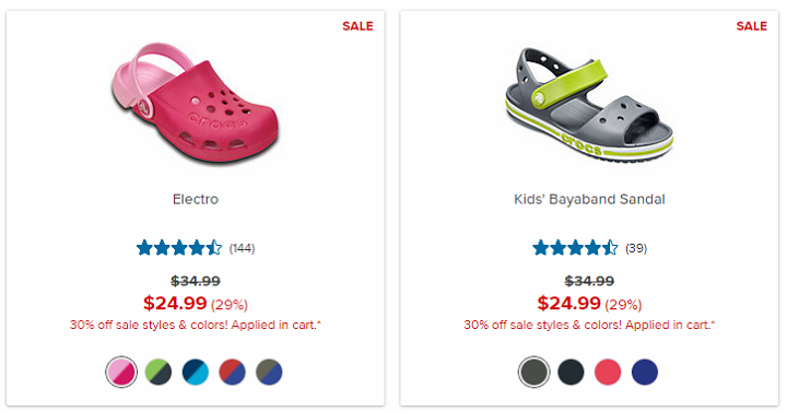 Crocs: Save Extra 30% Off Clearance!