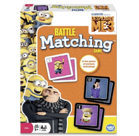 The Wonder Forge Despicable Me 3 Matching Game – Only $6.97! *Add-On Item*