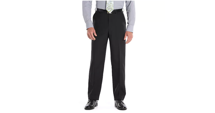 LAST DAY! Kohl’s 30% Off! Earn Kohl’s Cash! Stack Codes! FREE Shipping! Men’s Croft & Barrow Classic-Fit Easy-Care Flat-Front Dress Pants – Just $11.65!