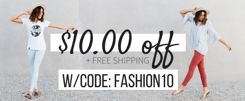 Get FUN leggings for $10 off! Plus FREE shipping!