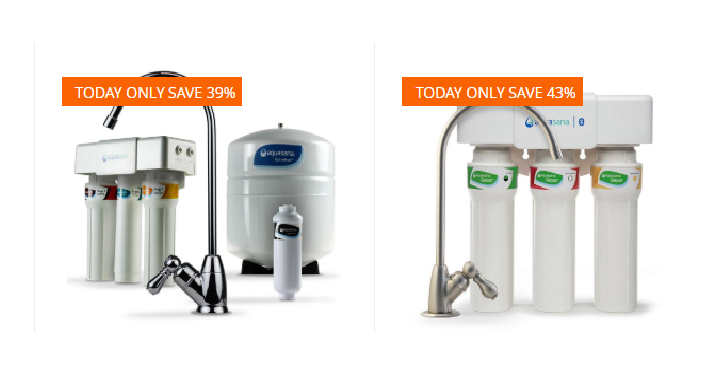Home Depot: Take Up to 40% off Select Water Filtration Systems! Today Only!