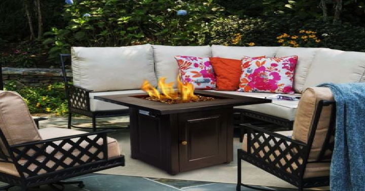 Outdoor Fire Pit Table Furniture Only $164.95 Shipped! (Reg. $350)