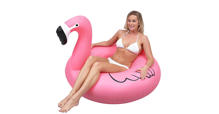 GoFloats Flamingo PartyTube Inflatable Raft – Just $11.19!