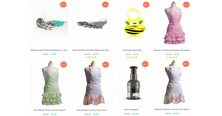 Flirty Aprons: Up to 80% Off Select Aprons, Kitchen Accessories and More!
