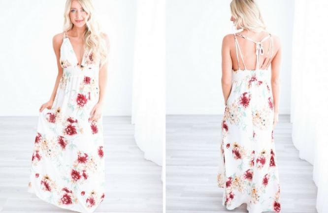 Kyleigh Floral Maxi – Only $23.99!