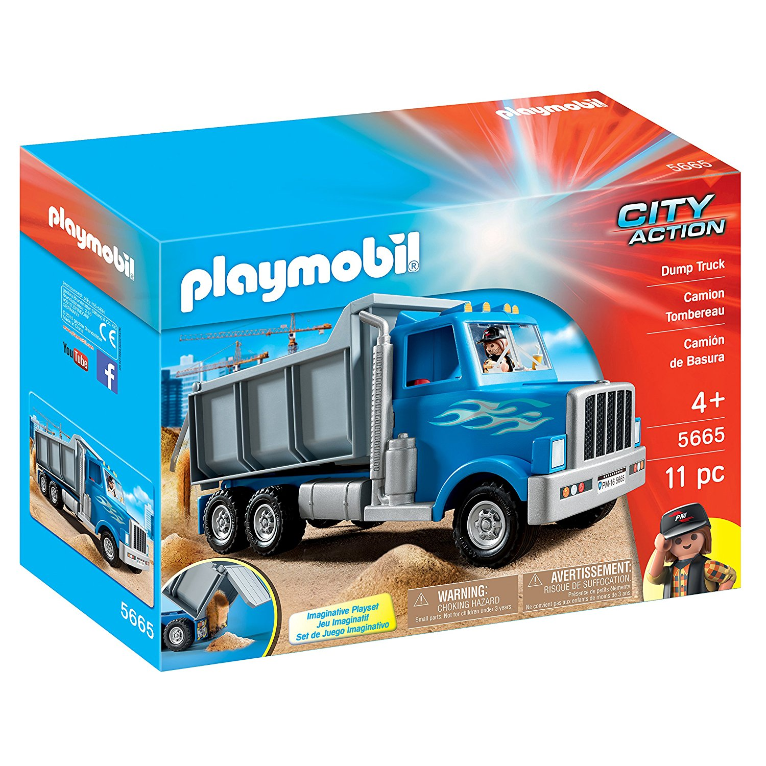 PLAYMOBIL Dump Truck Playset Only $11.97! (Reg $20.68)