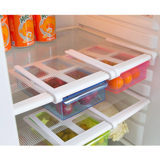 Tanga: Slide Fridge/Freezer Organizing Shelf Storage Rack Only $7.99!