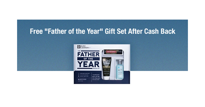 Another Awesome Freebie! Get a FREE Father of the Year Shave Kit Set from TopCashBack!