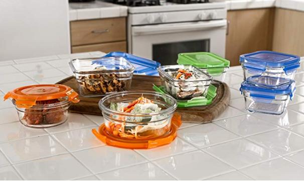 GlassLock 14-Piece Oven-Safe Box Set with Lids – Only $23.99!