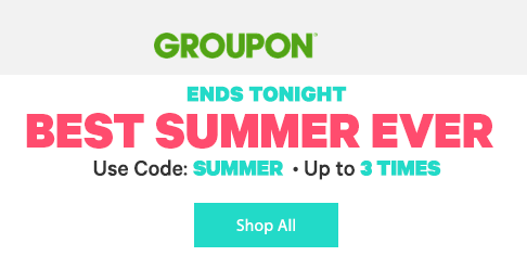 Groupon: Save 20% Off Things to Do This Summer! TODAY ONLY!