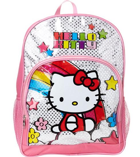 Little Girls’ Hello Kitty 16 Inch Backpack – Only $9.96!