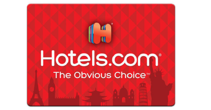 $100 Hotels.com Gift Card Only $89 Shipped!