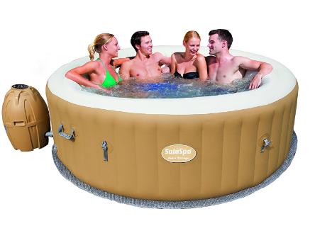 SaluSpa Palm Springs AirJet Inflatable 6-Person Hot Tub – Only $295.99 Shipped!