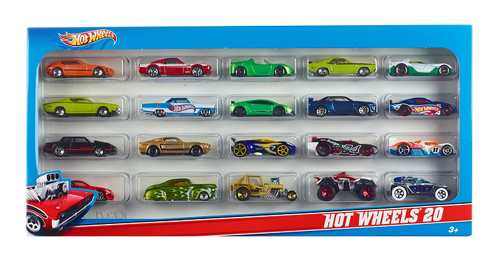 Hot Wheels 20 Car Gift Pack Only $14.39!