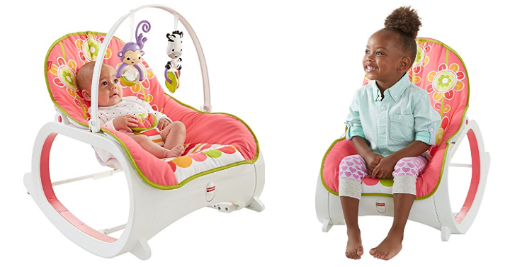 Fisher-Price Infant-to-Toddler Rocker in Floral Confetti Only $28.92 Shipped! (Reg. $45)