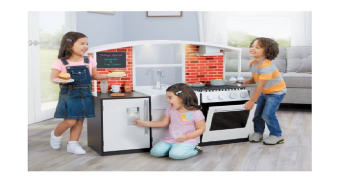 Little Tikes Modern Wooden Kitchen with 40 pc Accessory Set Only $99.99 Shipped! (Reg. $250)