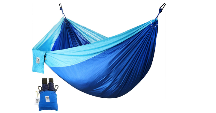 Utopia Supreme Nylon Hammock- Supports Up To Two People or 400 LBS Just $13.99!