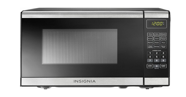 Insignia Stainless Steel Microwave Only $49.99! (Reg. $80)