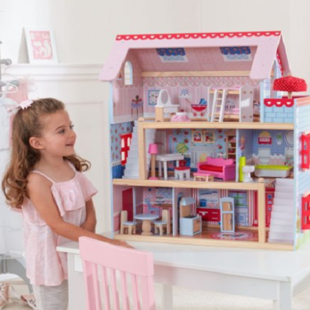 KidKraft Chelsea Doll Cottage with 16 accessories included Only $49.97 Shipped! (Reg. $79)