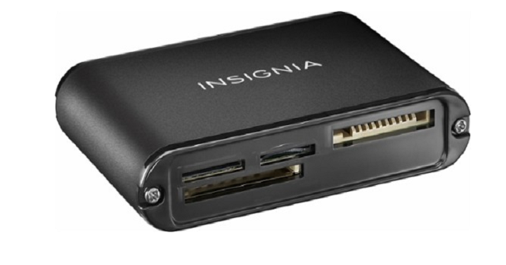 Insignia™ – USB 2.0 All-In-One Memory Card Reader Just $9.99! (Reg. $20)