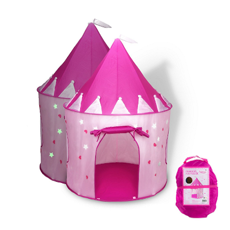 Princess Castle Play Tent with Glow in the Dark Stars for Only $22.99! (Reg. $50)