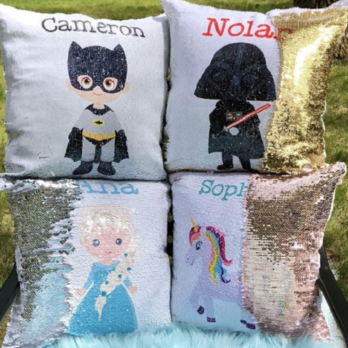 Jane: Magic Sequin Customizable Character Pillowcases Only $15.99! (Reg. $35)