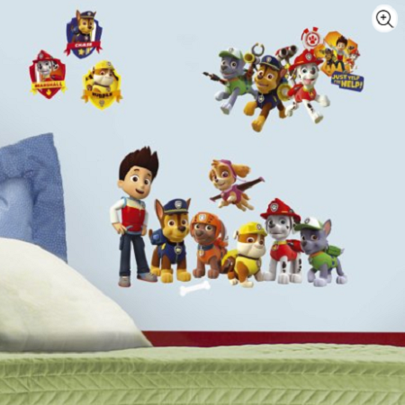 Paw Patrol Giant Wall Decals Only $6! (Reg. $12)