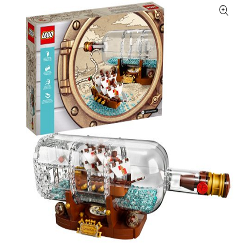 Lego Ideas Ship in a Bottle- 962 Piece Set for Only $59.99 Shipped!