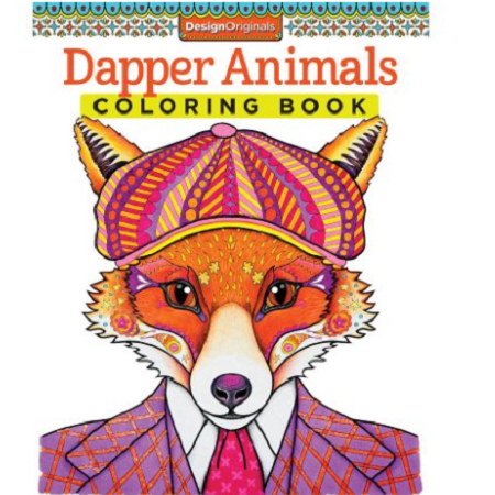 Dapper Animals Coloring Book Only $3! (Reg. $9)