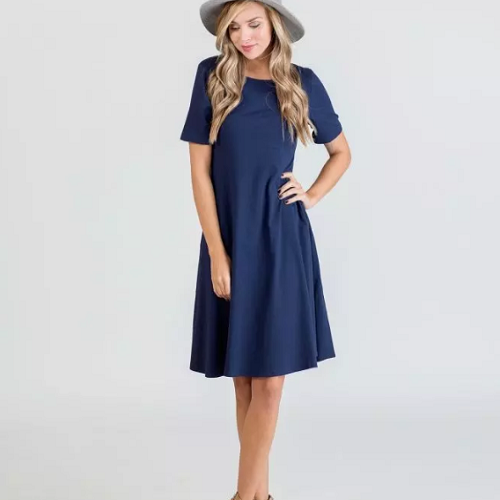 Jane: Perfect A-Line Midi Dress Only $14.99! (Reg. $40)